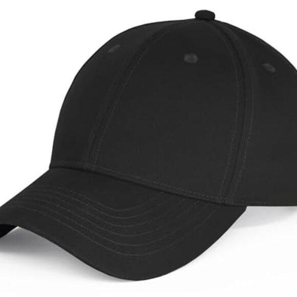 Cotton Baseball Cap Performance Cooling Classic Unisex Sporty Adjustable Buckle - Picture 2 of 8